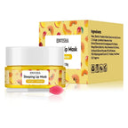 Coconut Lip Sleep Mask Night Sleeping Maintenance Moisturizing Fade Lines Nourishing Balm Skin Care Beauty Health 20g