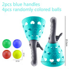 Kids Mini Plastic Racket Set Outdoor Fitness Props for Children Tennis Badminton Baseball Equipment TMZ