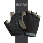 1 Pair Fingerless Gym Gloves For Men Women Breathable Anti Slip Training Gloves For Cycling Bicycle And Bodybuilding