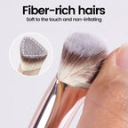 Under Eye Concealer Makeup Brush Triangle Foundation Brush for Liquid Cream Blending Concealing Cosmetic Makeup Tools