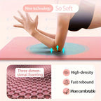 15mm Thick NBR Yoga Mat Anti Slip Fitness Mat For Exercise Yoga Pilates Gymnastics And Home Use