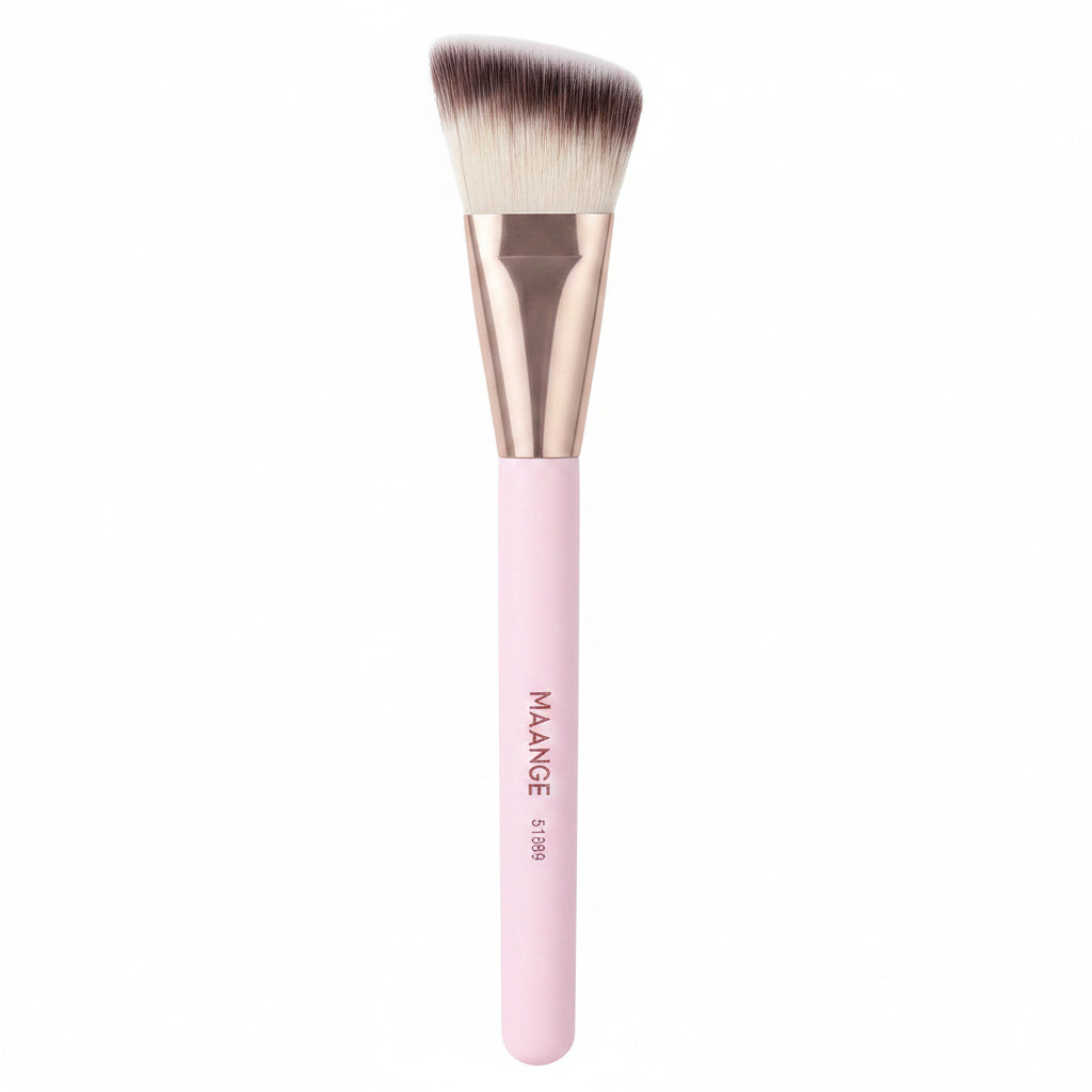 MAANGE Under Eye Concealer Makeup Brush Triangle Foundation Brush for Liquid Cream Blending Concealing Cosmetic Makeup Tools