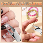1Pc Toenail Clipper Ingrown Thick Nails Cutters Non-Slip Handle Beauty Health Professional Manicure Pedicure Accessories Tools