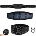 120cm Abdominal Massager Belt With 10 Modes And 30 Intensity Levels For Men And Women Fitness Muscle Toner