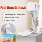 Afo Foot Drop Brace Splint Ankle Foot Walking with Shoes or Sleeping for Stroke Hemiplegia Beauty Health