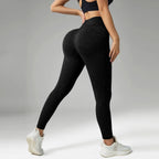 Seamless Womens Sports Leggings With Tummy Control Yoga Pants Gym Wear For Women