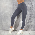 Women Yoga Leggings High Waist with Pocket Gym Workout Running Stretchy Butt Lifting Casual Skinny Pants