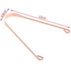 ●1PCS Copper Tongue Scraper Men Women Toothbrush Dental Oral Care Hygiene Health Care Tool Cleaner Scraper