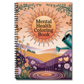 1PC 30-Page Emotional Balance Coloring Book, Beautiful Flower Patterns, Inspirational Lines,Mental Health Tool for Adults, Teens