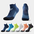 Professional Running Socks Quick Dry Breathable Marathon Socks Anti-Slip Fitness Gym Socks Sweat-wicking Women Men Cycling Socks