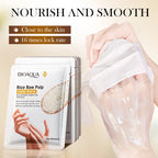 Whte Rice Hand Mask Moisturizing Whitening Nourishing Anti-aging Hydrating Hand Gloves for Hands Skin Care Products
