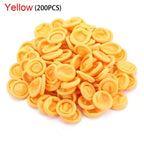 100Pcs Disposable Finger Cots – Anti-Slip Latex Powder-Free Multi-Color Finger Protectors