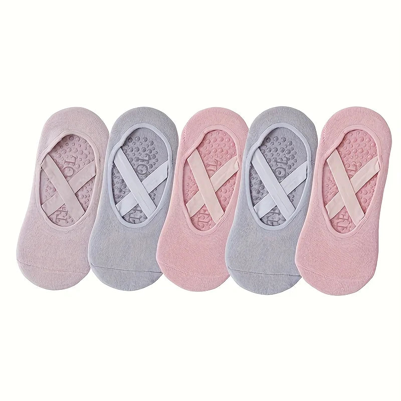1/2/3/4/5 double major anti-slip yoga socks fitness exercise professional anti-slip women's yoga socks aerial pilates