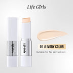 Lazy Foundation Stick – Moisturizing Matte Concealer & Makeup Base, Sweat-Proof Long-Wear