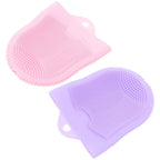 1pcs Cleansing Massage Finger Cots Facial Brush Silicone Skin Care Deep Cleaning Handhold Silica Gel Women Beauty Health