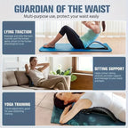 3 Level Back Stretcher For Posture Corrector Lumbar Support Ergonomic Office Car Home Gym Kyphosis Lordosis Fitness