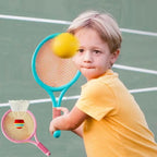 Kids Mini Plastic Racket Set Outdoor Fitness Props for Children Tennis Badminton Baseball Equipment TMZ