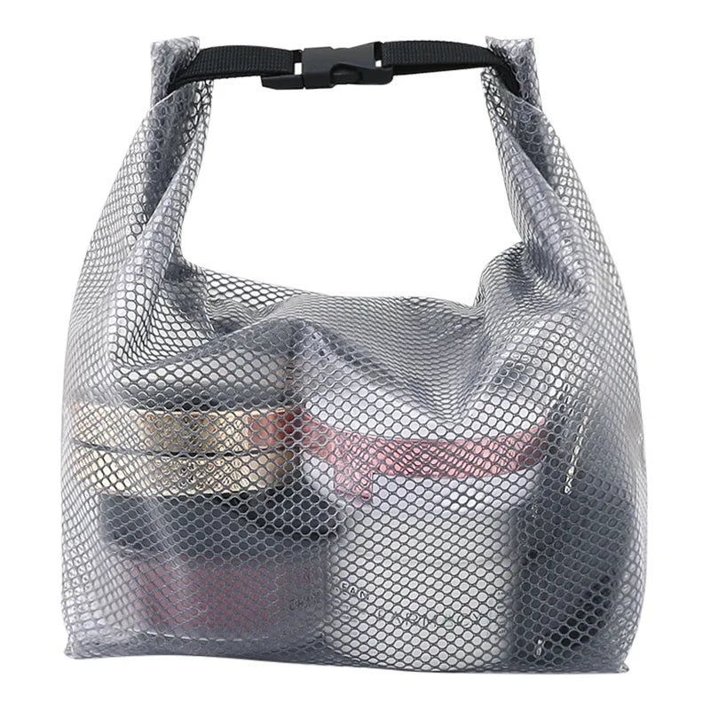 Homefish Waterproof Storage Bag, Fitness Clothing, Swimming Bathroom, Large Capacity Drawstring, Outdoor Toiletries Bag