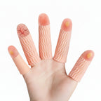 2Pcs/Pair 2Colors Silicone Finger Protector Spiral Protective Cover Non-Slip Waterproof Hand Injury Protection Health Care Tools