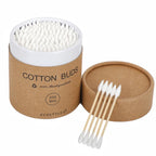 200 Pcs Double Head Cotton Swab Beauty And Health Makeup Cotton Buds Tip For Wood Sticks Nose Ears Cleaning Health Care Tools