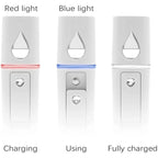 1PCS/3PCS 20ml Face Steamer Air Humidifier Facial Sprayer Nebulizer Hydrating  Women Beauty Skin Care