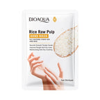 Whte Rice Hand Mask Moisturizing Whitening Nourishing Anti-aging Hydrating Hand Gloves for Hands Skin Care Products