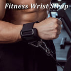 Adjustable Neoprene Wrist Cuffs For Cable Machines One Size Fits All Fitness Wrist Straps For Men And Women
