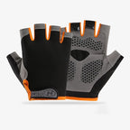 1 Pair Fingerless Gym Gloves For Men Women Breathable Anti Slip Training Gloves For Cycling Bicycle And Bodybuilding
