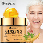 Ginseng Night Cream Moisturizing Nutritious .Skin Care Product for Evening Use.