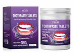 Yilest toothpaste tablets packaging with purple and white design.