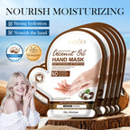 Coconut Moisturizing Hand Mask Nourishing  Hydrating Hand Gloves for Hands Skin Care Products