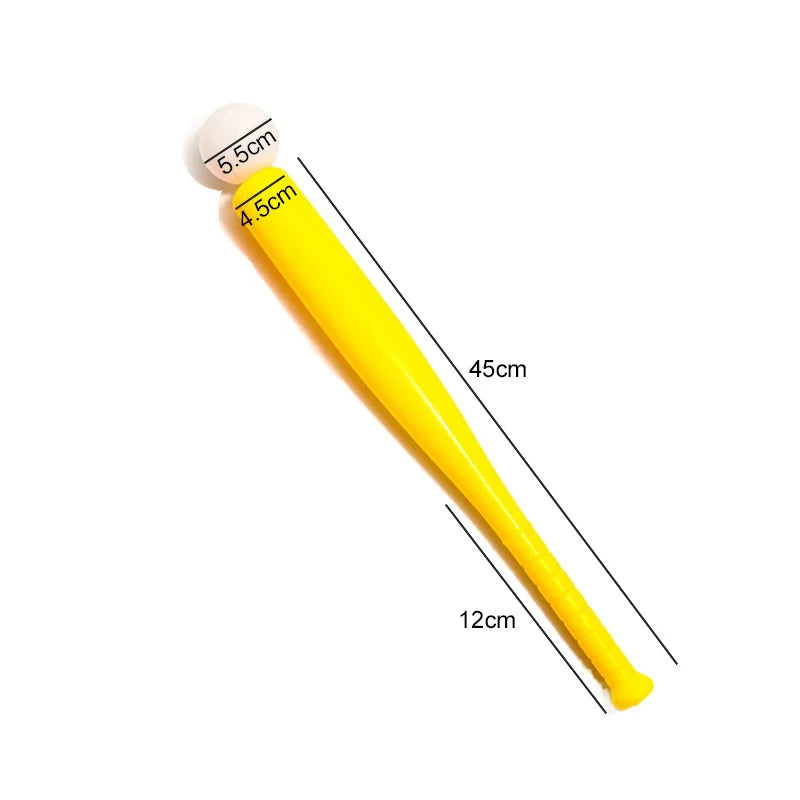 Mini Plastic Racket Set Outdoor Fitness Props for Children Sports Entertainment Tennis / Badminton / Baseball Equipment TMZ