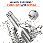 Ear and Nose Hair Trimmer Clipper Painless Hair Trimmer for Men Women Manual Trimmer with Waterproof Hand wash Easy Cleansing