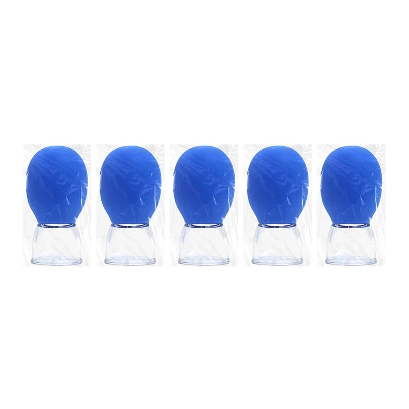 1/5/10pcs Vacuum Silicone Cupping Massager for Face Neck Eye Anti-aging Facial Care Cellulite Reduction Beauty Therapy Tool