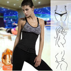 Waist Trainer Slimming Body Shaper Fitness Belt Fat Burning Sport Girdle Sweat Trimmer Workout Cincher Shapewear