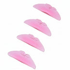 Libeauty 4Pc L Curl Silicone Eyelash Perm Pad Sticky Lashes Rod Shield Lifting 3D Eyelash Curler Lash Lifting Health Beauty Tool
