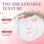 Pink Aloe Moisturizing Facial Masks Hydrating Nourishing  Face Mask Sheet Masks Skin Care Product