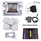 Electric Pulse Massager Tens EMS Muscle Stimulator 12Modes Digital Therapy Machine Massager Pain Relief Tool Health Care Machine