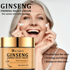 Ginseng Night Cream Moisturizing Nutritious .Skin Care Product for Evening Use.