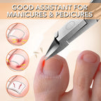 1Pc Toenail Clipper Ingrown Thick Nails Cutters Non-Slip Handle Beauty Health Professional Manicure Pedicure Accessories Tools