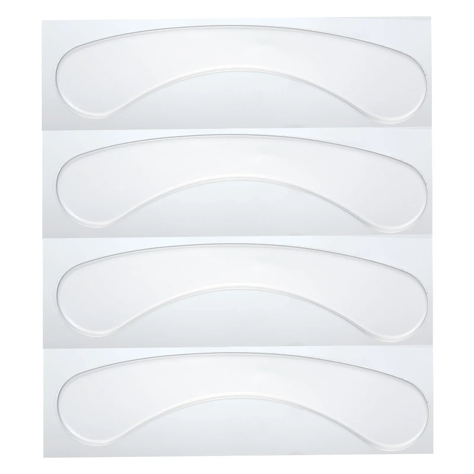 4Pcs Anti-Wrinkle Lip & Smile Line Pad Reusable Silicone Gel Anti-Aging Collagen Facial Lifting Patch Prevent Nasolabial Wrinkle