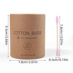 200 Pcs Double Head Cotton Swab Beauty And Health Makeup Cotton Buds Tip For Wood Sticks Nose Ears Cleaning Health Care Tools