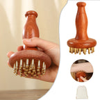Wooden Massage Tools Beauty And Health Care Pure Copper Massagers Spa Specific Full Body Massage Weight Loss And Gua Sha Therapy