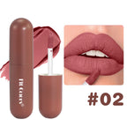 Marbled Chocolate Lip Gloss Smooths Lines Waterproof Long Lasting Rich Color Matte Lipstick Health Beauty