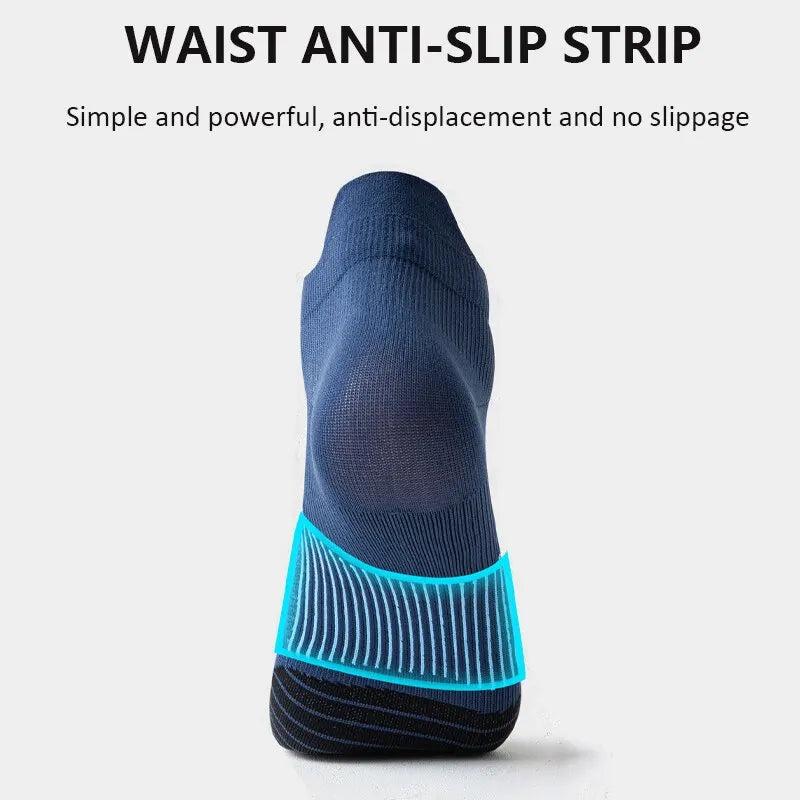 Professional Running Socks Quick Dry Breathable Marathon Socks Anti-Slip Fitness Gym Socks Sweat-wicking Women Men Cycling Socks