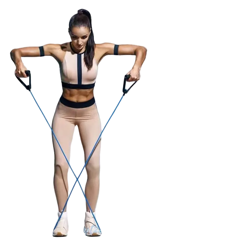 Multi-functional Fitness Equipment Resistance Stretch Band Straight Pull Trainer