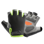 QzeUpwardSpirit Cycling Gloves Fingerless Half Finger Breathable Anti Slip Polyester For Men Women Summer Fishing Bike