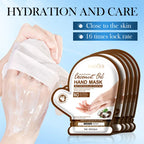 Coconut Moisturizing Hand Mask Nourishing  Hydrating Hand Gloves for Hands Skin Care Products