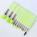13Pcs Makeup Brush Set – Eyeshadow, Foundation & Blush Cosmetic Brushes with Travel Bag