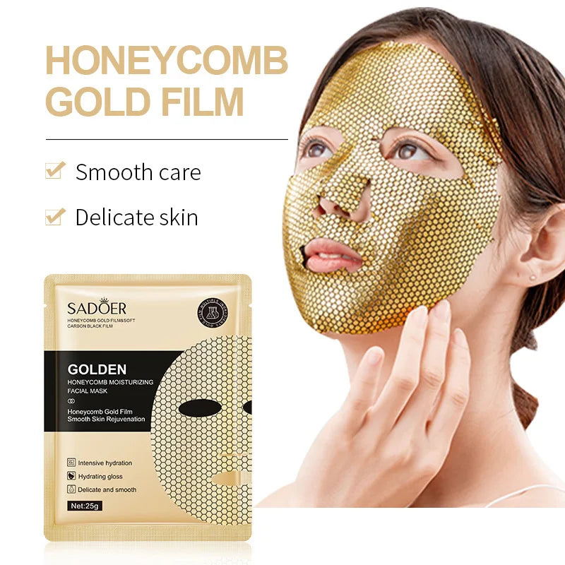 Skin Care Natural Fruit Plant Facial Mask Moisturizing Oil-Control Blueberry Cucumber Pomegranate Fruit Aloe Sheet Face Mask